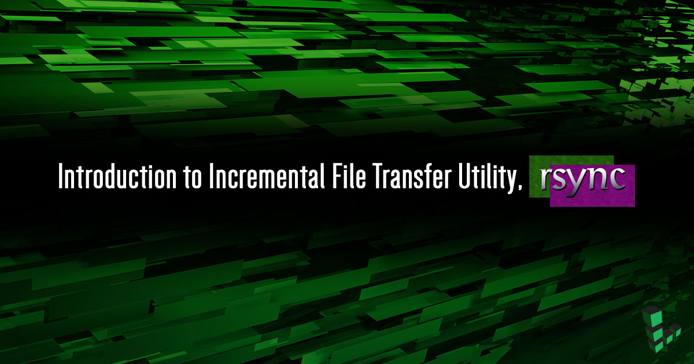 Introduction to rsync