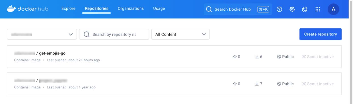 The get-emojis-go repository on Docker Hub. The get-emojis-go repository on Docker Hub.