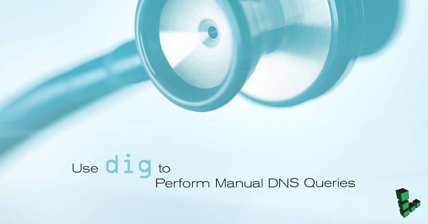 Use dig to Perform Manual DNS Queries Use dig to Perform Manual DNS Queries